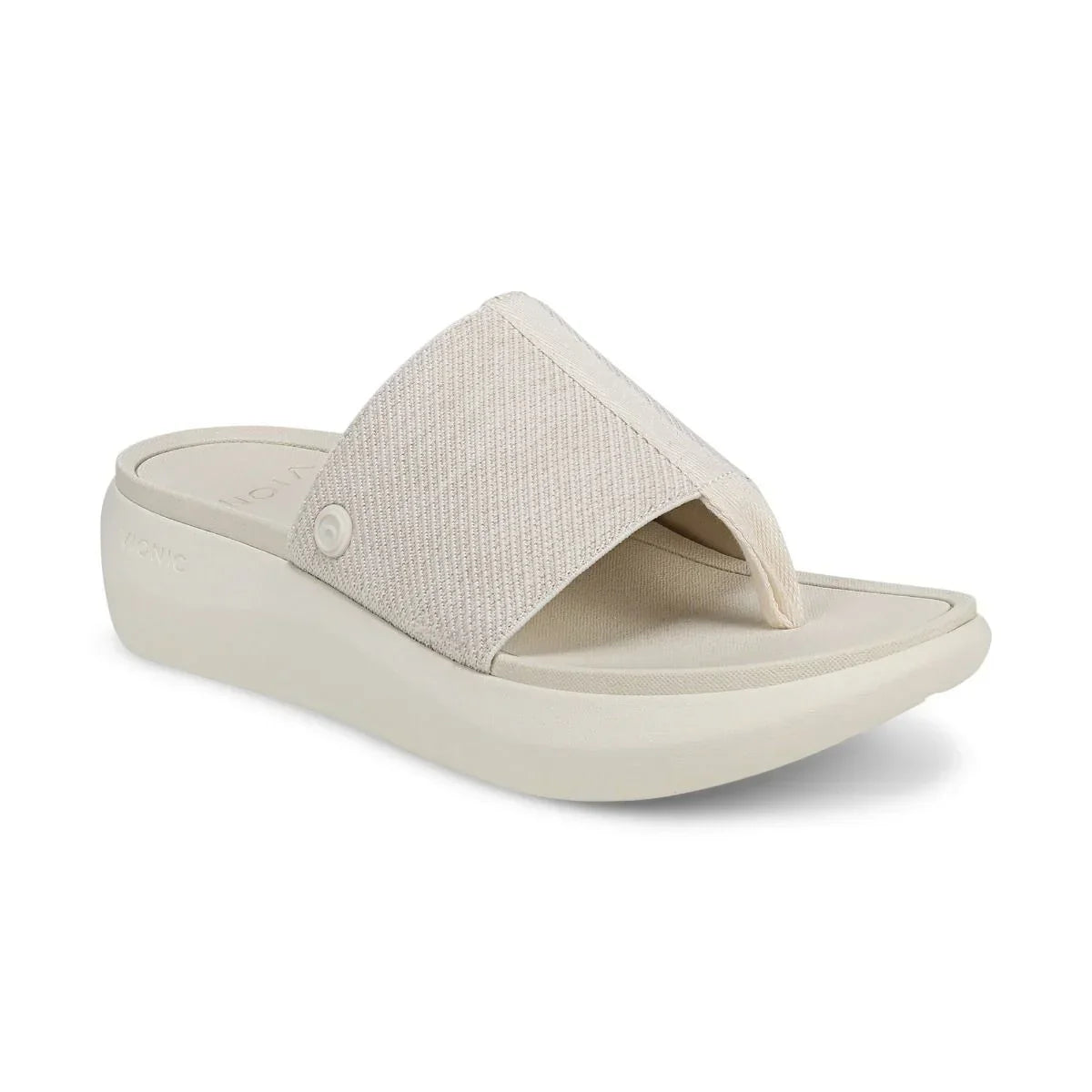 Beach Aqua Platform Toe Post Sandal - Image 11