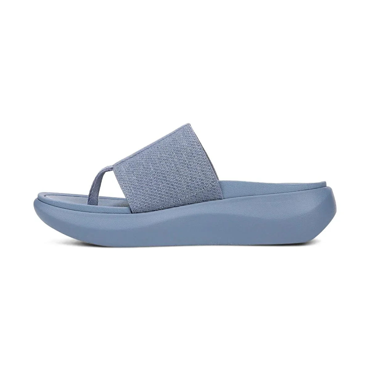 Beach Aqua Platform Toe Post Sandal - Image 23