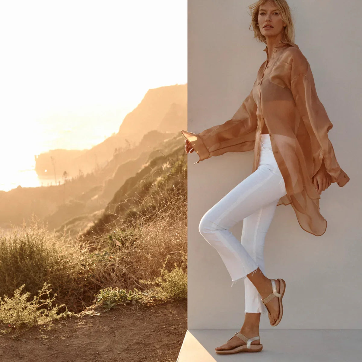 Brea Toe Post Slingback Sandal - Image 9