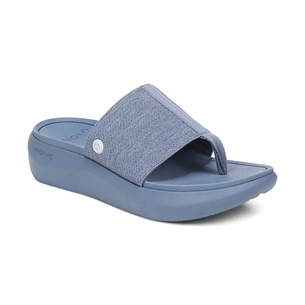 Beach Aqua Platform Toe Post Sandal - Image 21