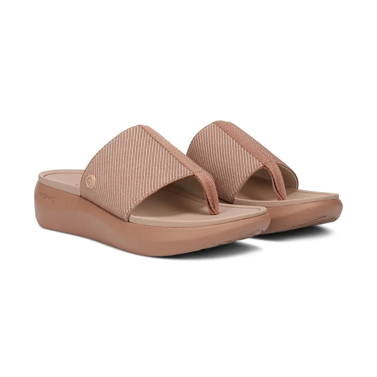 Beach Aqua Platform Toe Post Sandal - Image 9